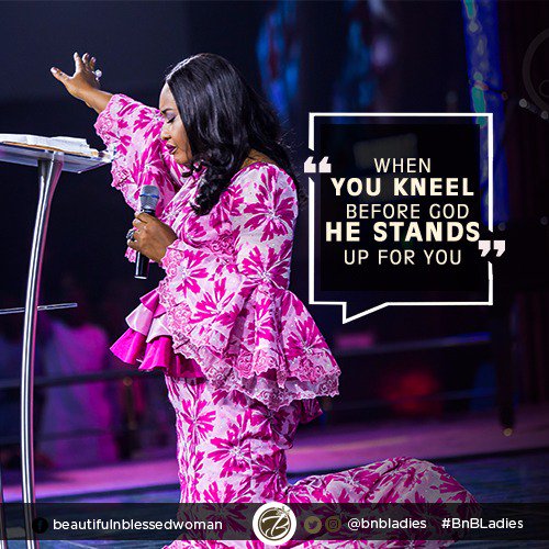 BnBLadies's tweet photo. When YOU KNEEL before God, HE STANDS up for you. When He stands up for you, no one can stand against you.
#beautifulnblessed #wordfortoday https://t.co/Y7DLxQn2wG