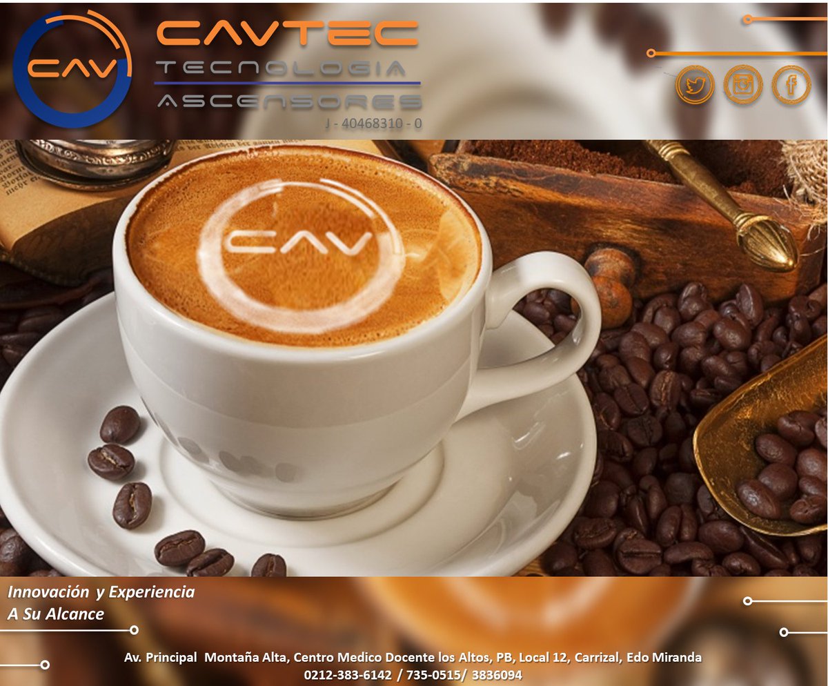 CavtecTec's tweet photo. El equipo Cavtec Tecnología les desea un feliz Viernes y un feliz fin de semana. Somos Innovación y Experiencia a su Alcance. #ascensor #calidad #servicio #tecnologia #cavtec #innovacion 🔧 https://t.co/Ld9DM5IrCu