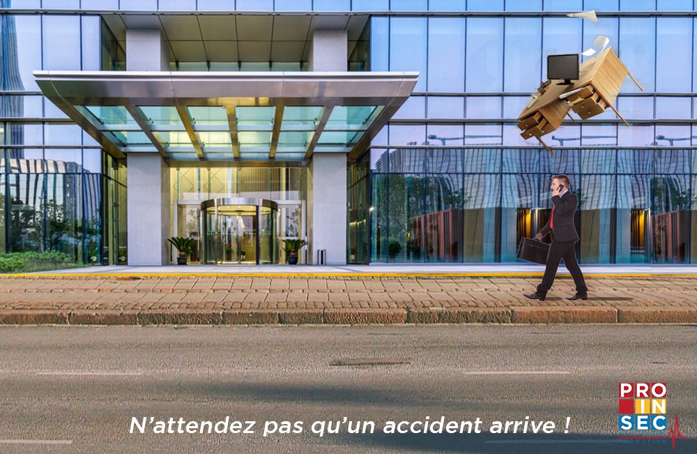 ProinsecFrance's tweet photo. N'attendez plus qu'un accident arrive ! Contactez PROINSEC pour vos formations Risques au travail ...
https://t.co/yksEmWhk54 https://t.co/c07oldUnei