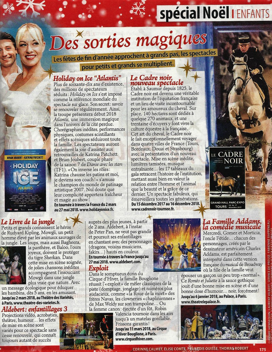 LDJmusical's tweet photo. Nouvel et bel article de @Tele2Semaines sur notre spectacle au @TheaVarietes ! https://t.co/x64I2Hi8ay