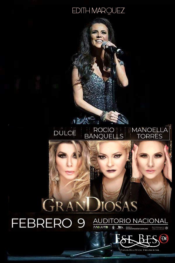 EseBesoCdmxEM's tweet photo. @EdithMarquezL Es una *GranDiosa*
Febrero 2018 en @AuditorioMx
#EseBesoInternacional
#SiempreContigoEdith
#ApoyoIncondicional
@BOBOProduccion
@hugomejuto @ParDeReinasUSA https://t.co/eV5m89dSjP