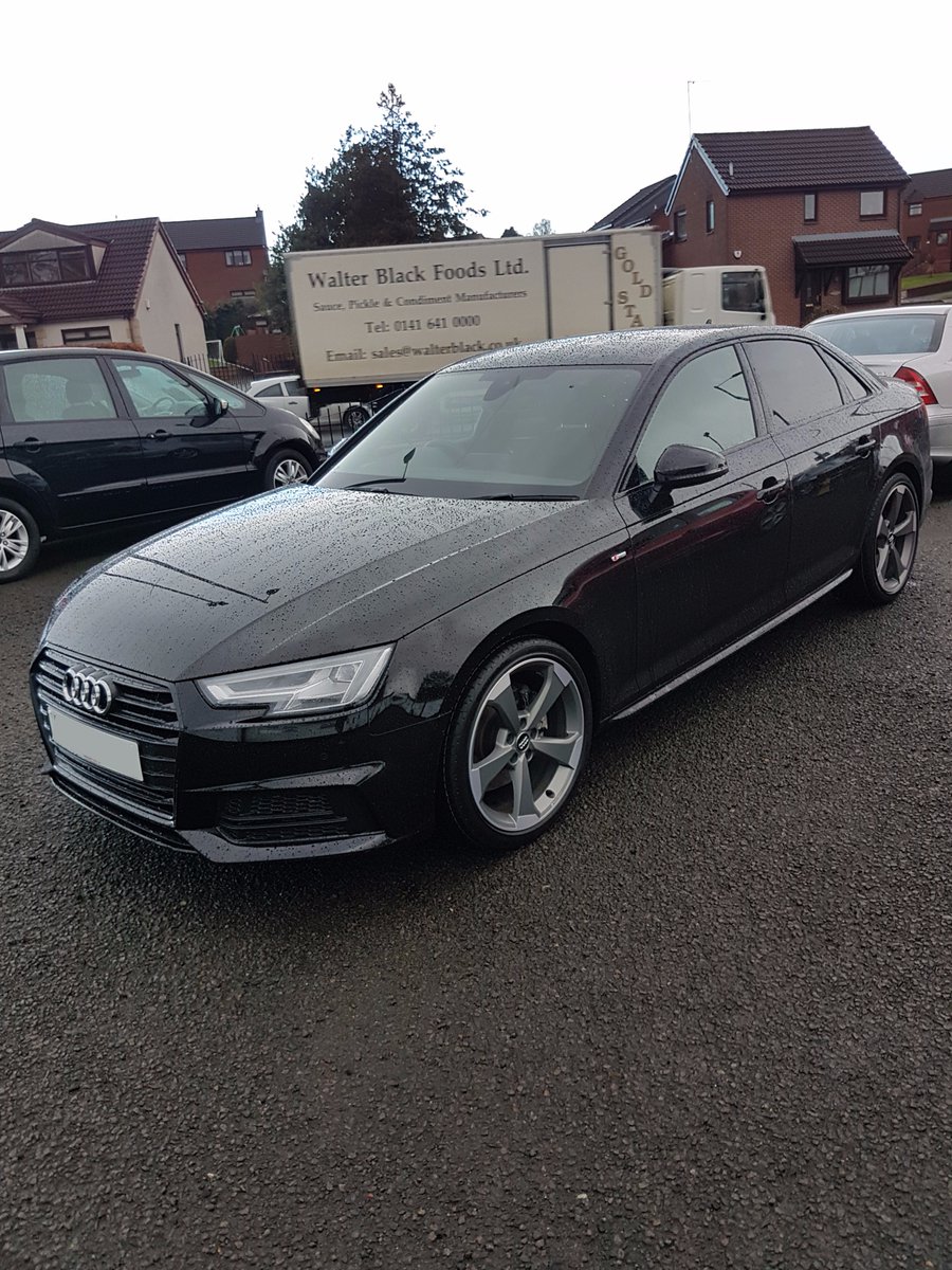 firstvehicle's tweet photo. A new toy for our account manager Ross today. 😍
I think it is safe to say he is one happy boy! 👍 He even went on the lunch run to take his absolute beaut #Audi #A4 Saloon 1.4T FSI Black Edition for it's first spin. 😂
#FirstVehicleLeasing #HappyCustomer #NewCarDay #EnjoyTheRide https://t.co/GCP71uWtZl