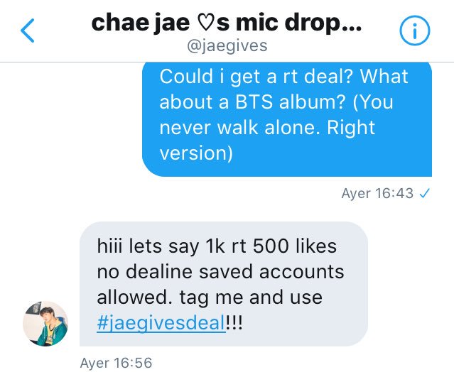 nxtadaydreamer's tweet photo. Please help me!
I need 1k rt and 500 likes
No deadline
(I do rtxrt) 

#jaegivesdeal 

Thank you so much @jaegives 🖤 https://t.co/Iy51I2wqka