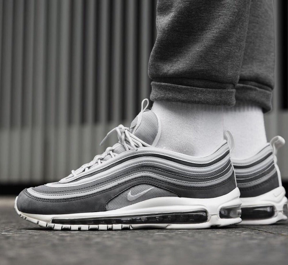 Nike Air Max 97 Trainer White Size 8 9 10 11 12 Mens Shoes Force React Flyknit | Kixify Marketplace