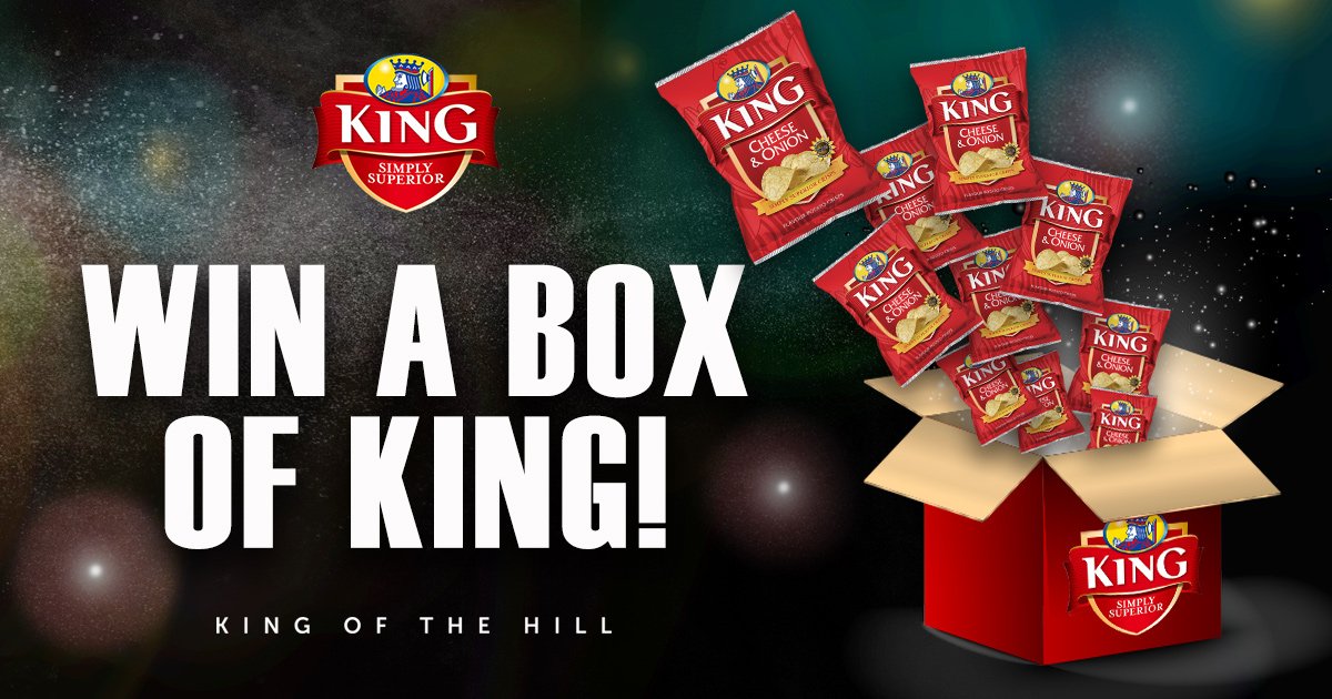 Its black Friday and we want to give you a royal treat. Win a whole box of King by simply following us and liking this post!