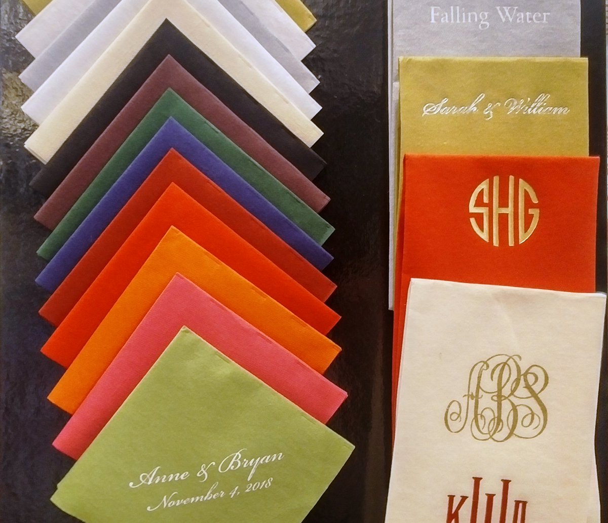 LittleHouseShop's tweet photo. There's still time to order your personalized cocktail, guest towel or dinner napkins for the holidays!
#holidayparty #cocktailparty #christmasparty #hostessgift #christmas #newyearseve #entertaining #caspari #cocktails #paperdesign #tablescape #shoplocal #waynepa #mainlinepa https://t.co/ybdInfcTFk