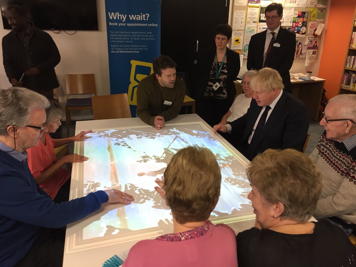 Boris Johnson On Twitter First Tovertafeluk In A Library Right Here In Uxbridge More On The Way For Hill Libraries Fantastic To See It In Action Https T Co 4cqk6fiocb