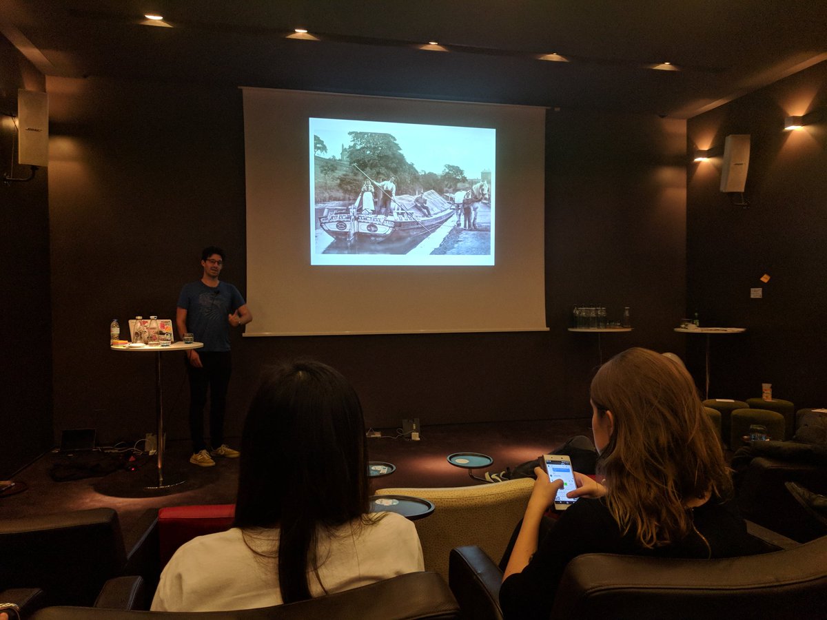 leoniebrewin's tweet photo. Learning about #boatlife and UK waterways with @rynbtmn at the #NovodaAssembly https://t.co/GDggZLI9qd