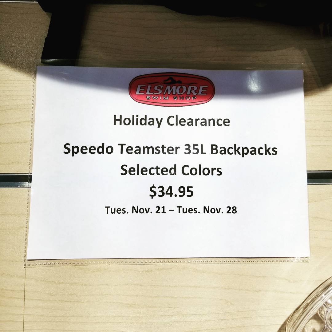 ElsmoreSwimIndy's tweet photo. It's #BlackFriday and we have some great deals going on in store and online! We're open until 4 today, so you have plenty of time to come in and check out our holiday pricing! #ElsmoreSwim #Indianapolis #Swimming #SwimShop #Indiana https://t.co/plbRF7Wukp