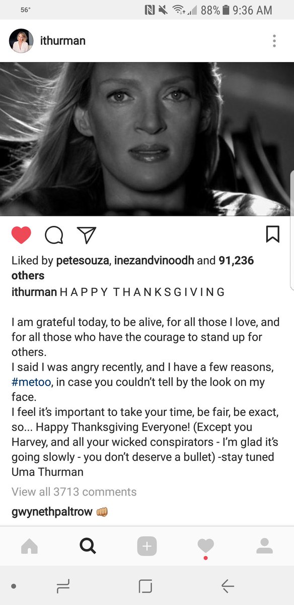 Literarygrrrl's tweet photo. Uma Thurman for President. https://t.co/yh0R4IjGKI