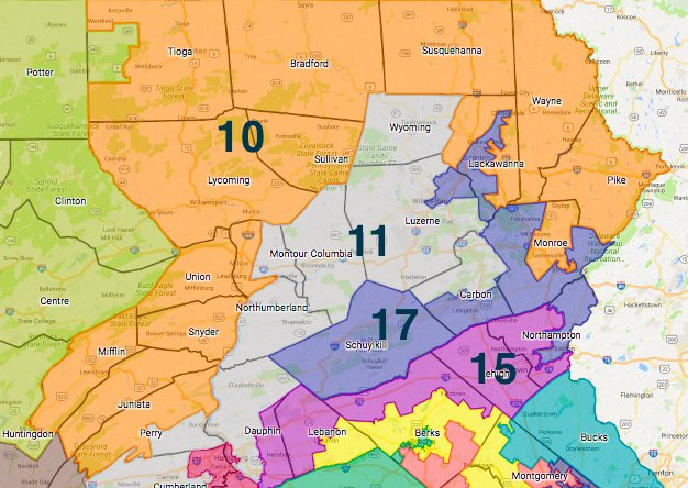 FairDistrictsPA's tweet photo. CD 7 is a national disgrace but check these districts. They divide the Lehigh Valley & ensures demoralized voters across 1/4 of PA. No wonder many champions of reform are from this region TY @RepSamuelson @SenLisaBoscola @senatorscavello
#KnowYourMaps https://t.co/sQ8y0wYgJK https://t.co/CtZP220I6X