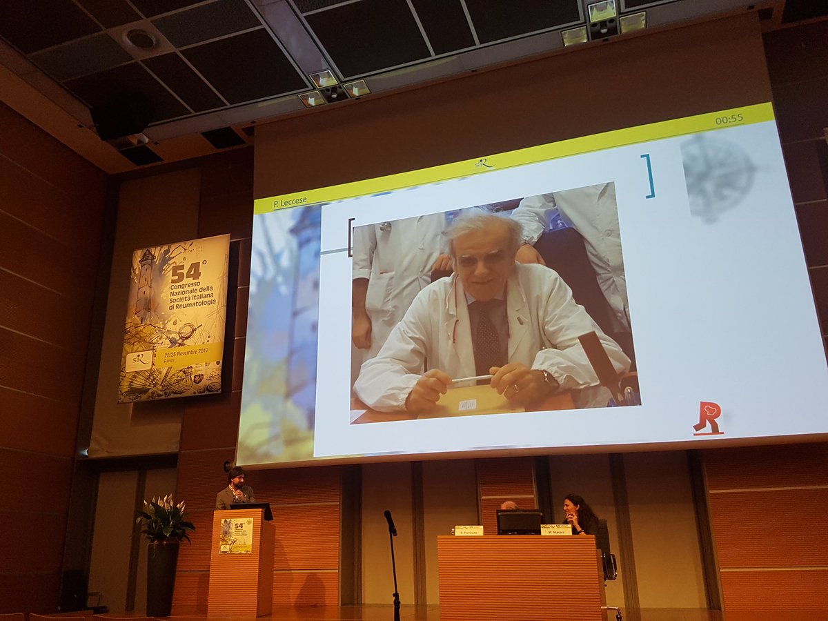 SIRyoung_IT's tweet photo. Dr P. Leccese showed a genetic study in BD patients with active disease and commemorated his mentor, the Professor Ignazio Olivieri #congressoSIR #SIR2017 https://t.co/AEQTiMZLCl