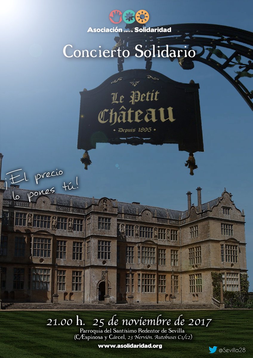 No hagas planes mañana, ven a ver el musical solidario de Sevilla 28🎭🎹🎤
A beneficio de <a href="/asolidaridad/">ASolidaridad</a> 

¡¡Solo queda un día!!👏👏👏

#ElPrecioLoPonesTú