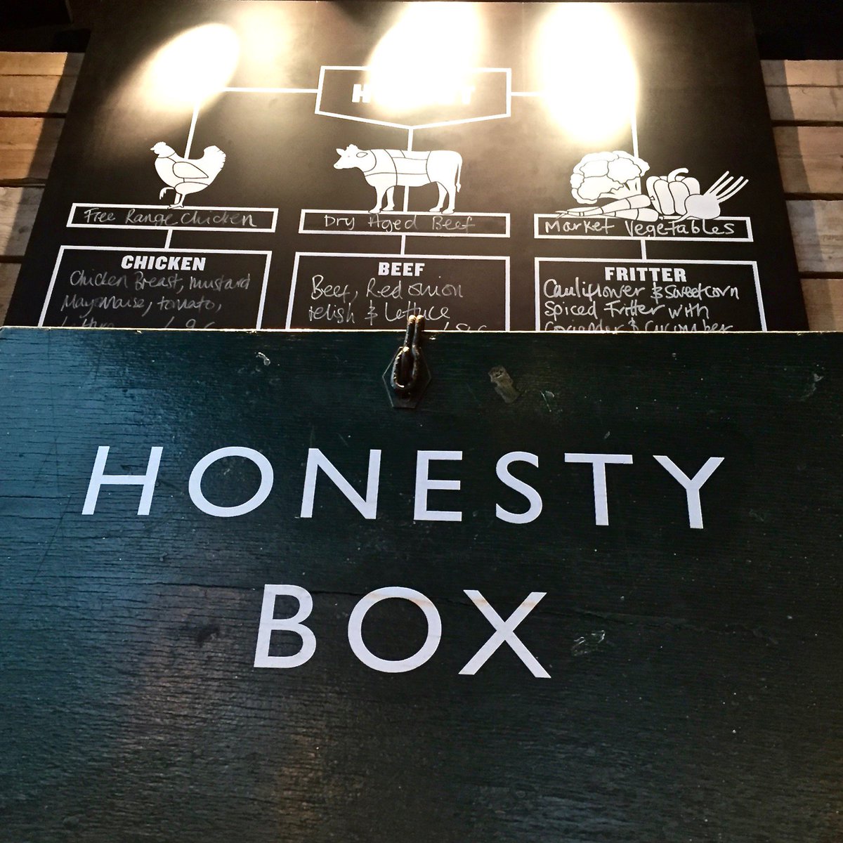 honestburgers's tweet photo. Don't forget our Ealing #HonestyBoxDay is happening this Monday from 11:30 to 16:30. It's pay what you like with all sales going towards three awesome local charities β Ealing @samaritans, Acton Homeless Concern and @RspcaSouthall. πππ https://t.co/jYljjR4DbJ