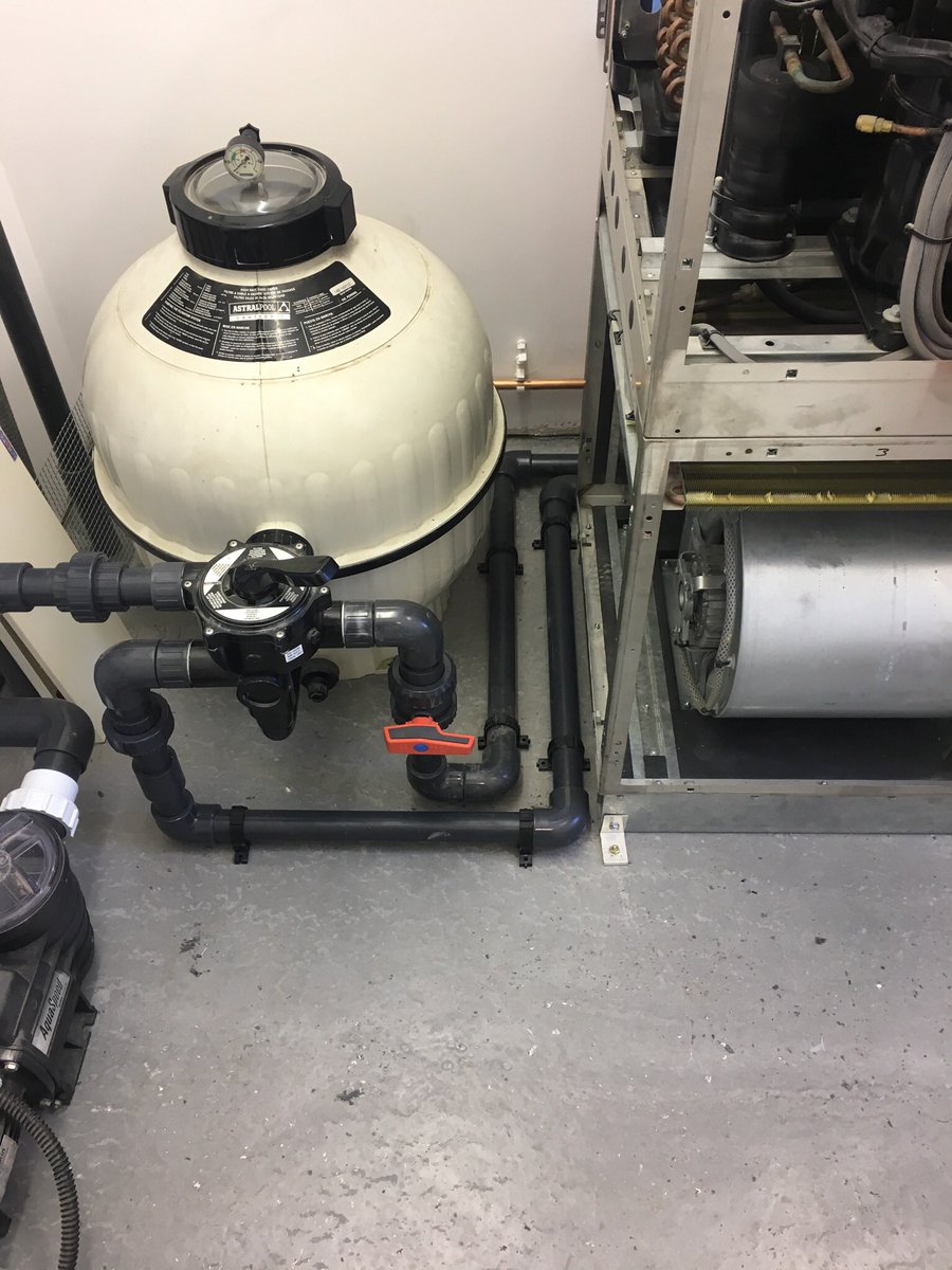 SmartPoolServ's tweet image. Domestic plantroom completed ✅