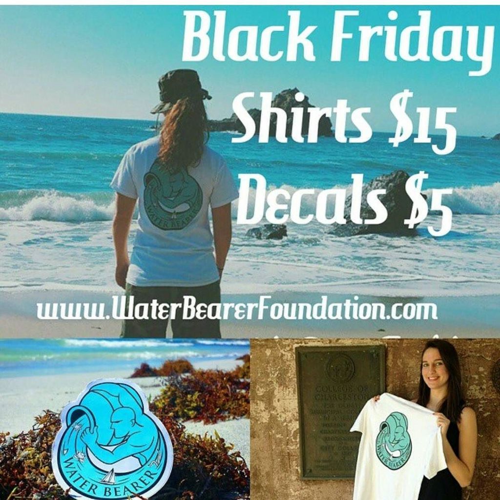 #BlackFriday sales! Shirts only $15!! Decals $5. Tanks $15.99 &amp; bracelets only $12.99!!
Take advantage of our Black Friday sales these are great prices! ift.tt/1fjlOlb link in bio! 
#sale #friday #clothingbrand #clothes #holidays #wow #ocean #O… ift.tt/2mXK8Tk