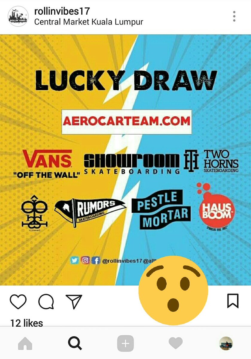 Laliquea's tweet image. 🔥 Dahla FREE ADMISSION, dapat LUCKY DRAW lagi..

🔥 Lucky Draw dapat TV, PHONE, BRANDED STUFF (VANS, PESTLE MORTAR, TWO HORNS ETC!)

Jom pakat ramai ramai, mai support event yang awesome ni! Bukan selalu dapat tgk orang buat stunt bmx, skateboard depan mata. 💁

@rollinvibes17