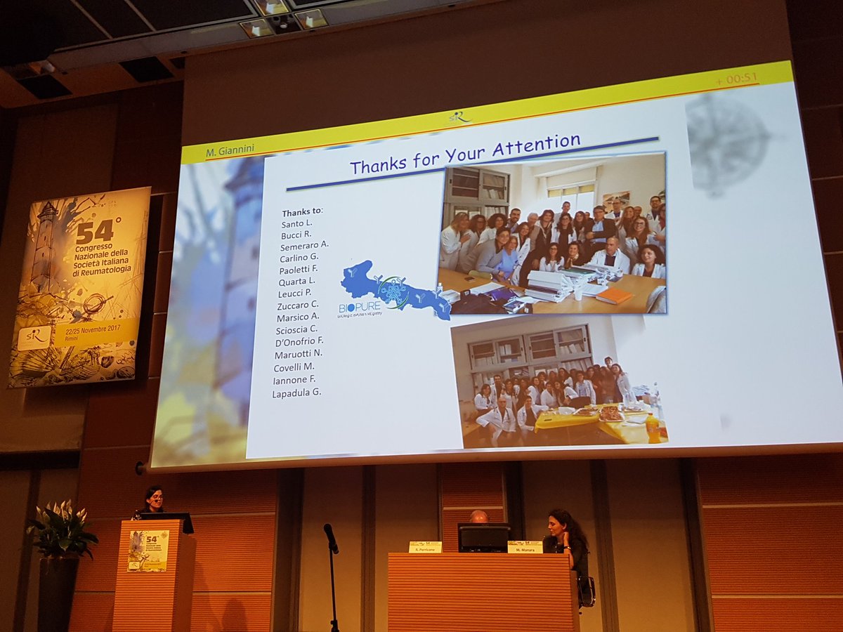 SIRyoung_IT's tweet photo. Focus on psoriatic arthritis: Dr M. Giannini showed data of real-life about ustekinumab effectiveness and drug survival #congressoSIR #SIR2017 https://t.co/1p7B6YkOTi