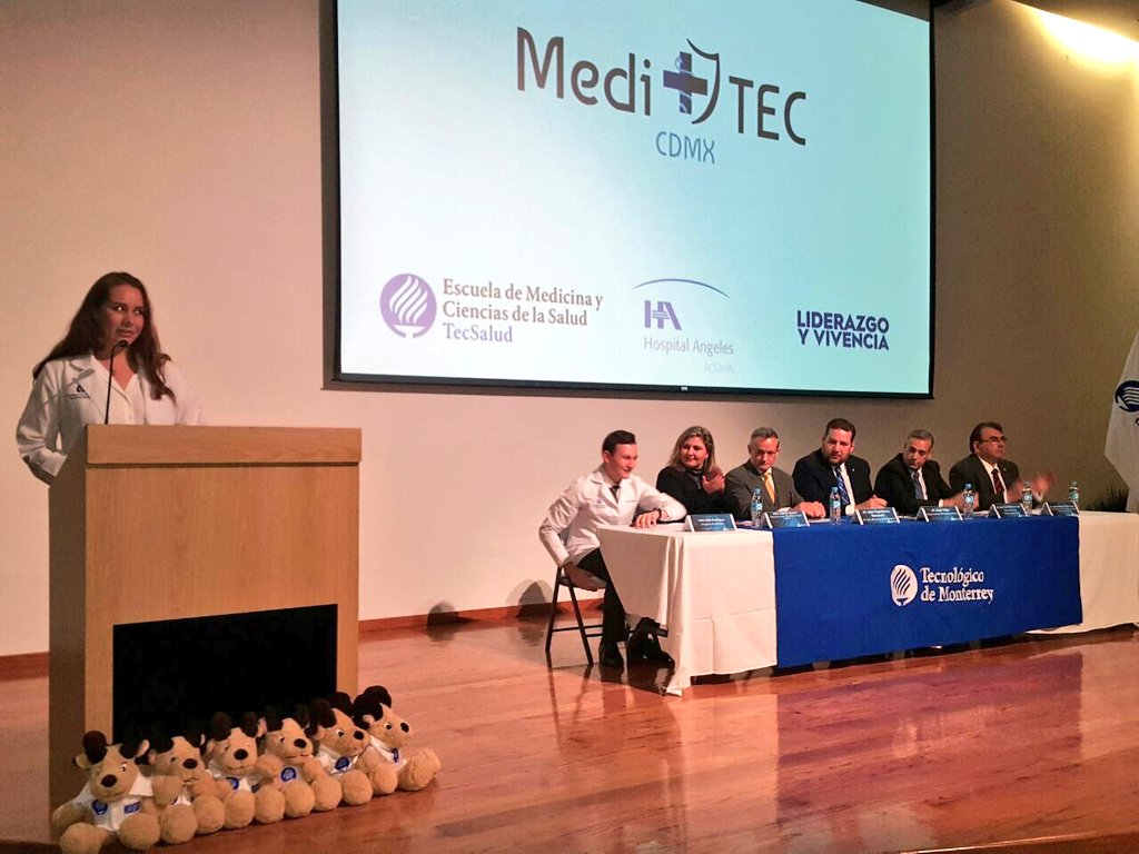 emcs_tecdemty's tweet photo. Ceremonia de inauguración de @Meditec_cdmx 2017 desde las instalaciones del @hospitalangeles https://t.co/FABrUueKS0