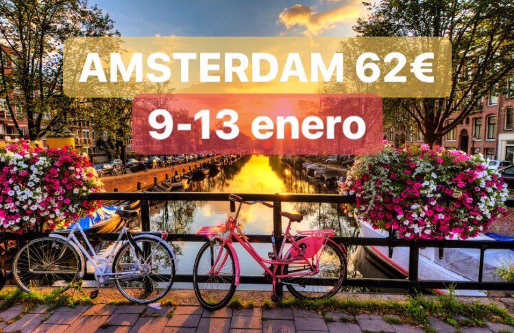 tupasaporte's tweet photo. Prepara tu pasaporte porque te vas a Amsterdam!!!!!!!! https://t.co/UbO1UParUa
