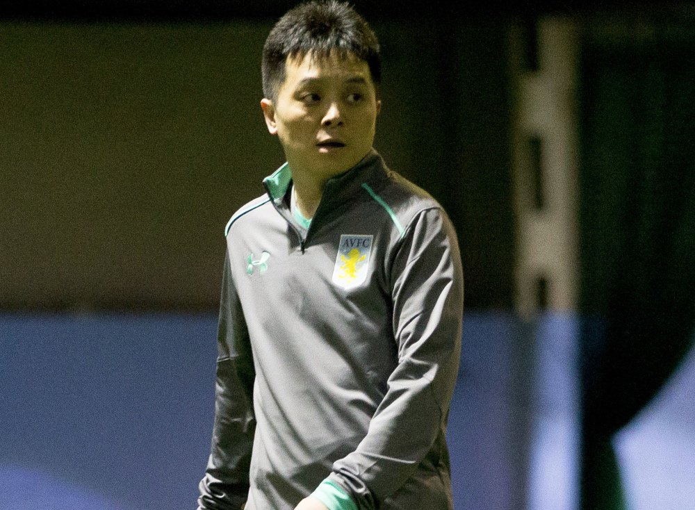 AstonVilla's tweet photo. 🏆 When @Dr_TonyXia plays staff football and scores the winner...

We really do have the best owner 👏

#PartOfThePride #AVFC https://t.co/CrX9le7ApN