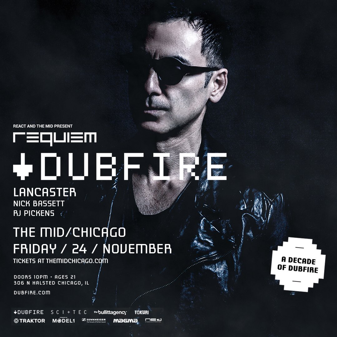 Requiem_USA's tweet photo. t o n i g h t...
@dubfire will be talking over for our second official  r e q u i e m  party at @themidchicago!!! 

Very  l im i t e d  tickets available —-> https://t.co/a7ZstBRn9g https://t.co/OxUwLB5m8B