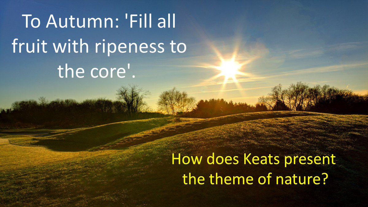 OACarlton's tweet photo. #Keats #English #evidence #comment https://t.co/IQCbUzoN6C