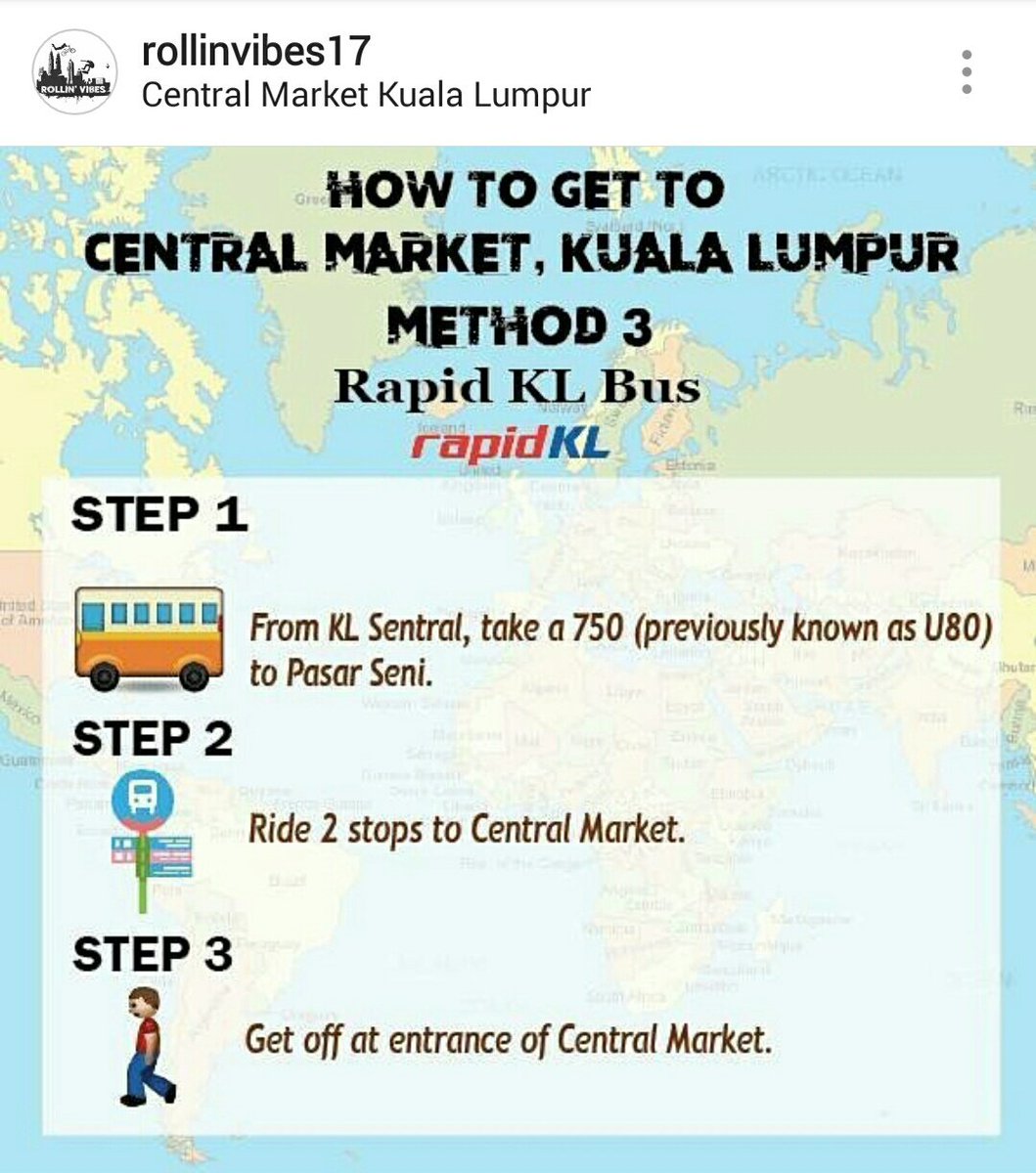 Laliquea's tweet image. Takdak Transport nak Pi?? 🙋

Don&apos;t worry, boleh naik public transport (LRT / KTM), Grab/Uber &amp;amp; rapid bus! 

#rollinvibes17 #centralmarket #allteammate