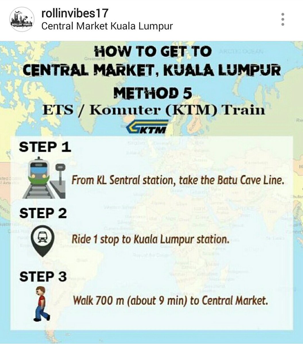 Laliquea's tweet image. Takdak Transport nak Pi?? 🙋

Don&apos;t worry, boleh naik public transport (LRT / KTM), Grab/Uber &amp;amp; rapid bus! 

#rollinvibes17 #centralmarket #allteammate