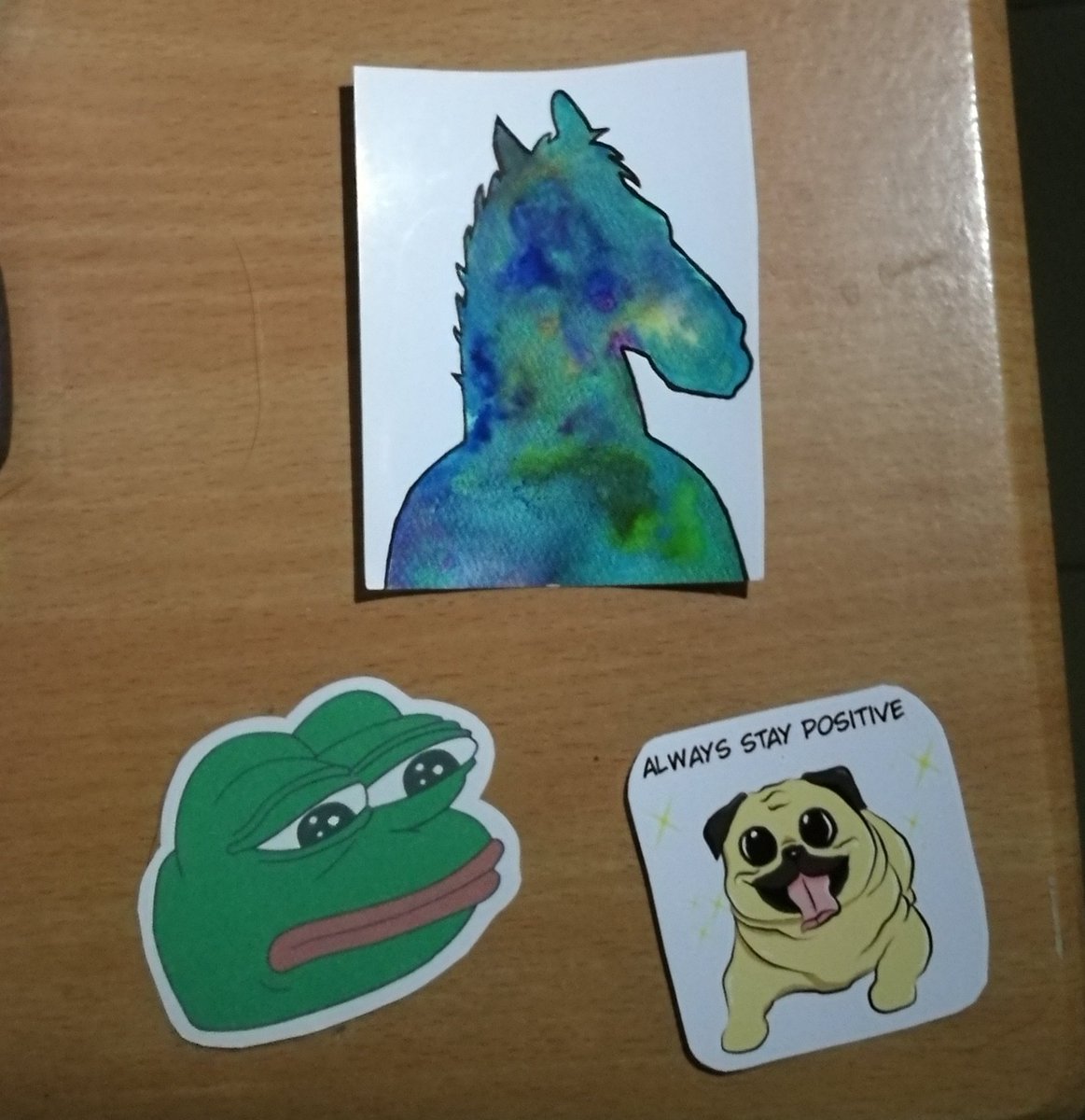desmaniquis's tweet photo. Also I bought stickers earlier at the #OneMusicxCFAD thing for my laptop https://t.co/wbU7GLqGD2
