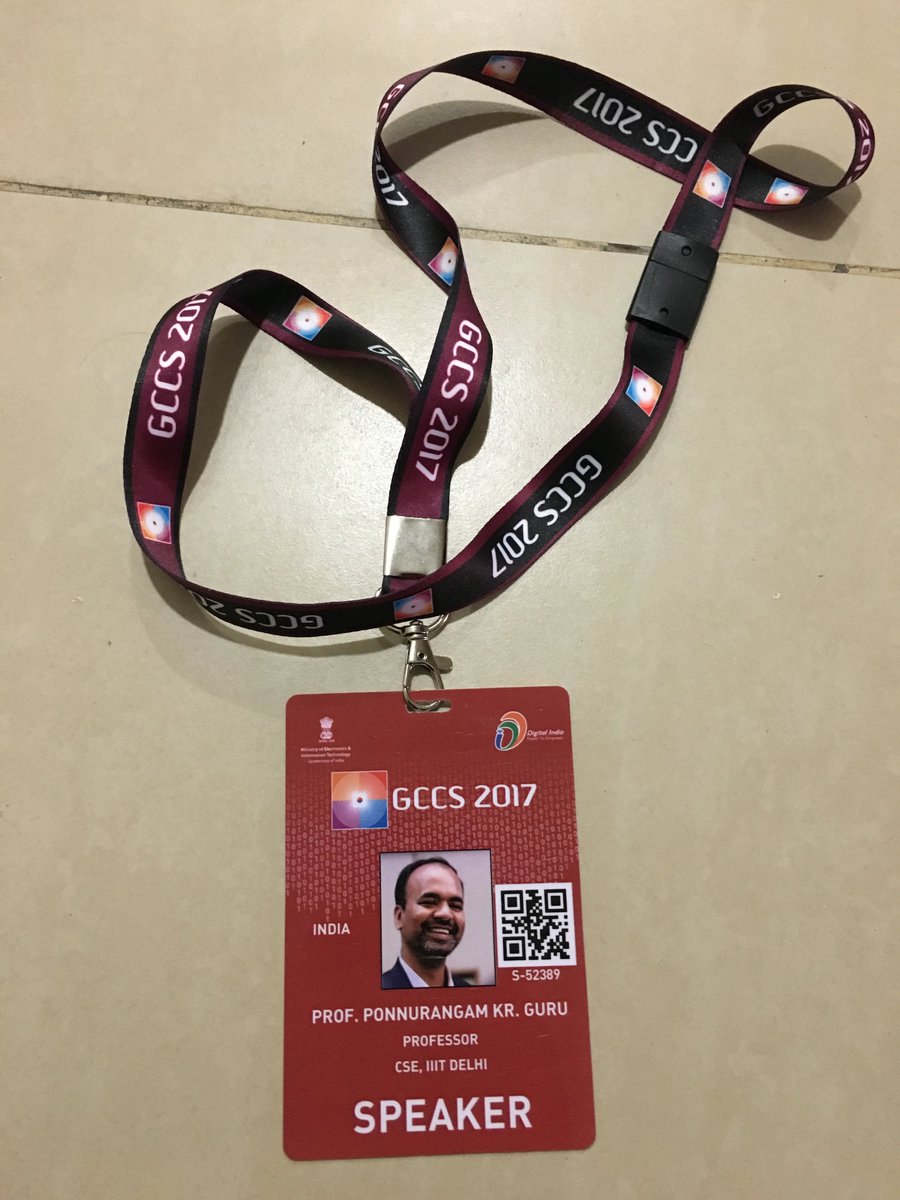 ponguru's tweet photo. Spoke at the largest Cyber Conference! @gccsofficial 2000+ total delegates from 120+ countries! Around 200+ delegates in our session. Fabulous organization! #ProfGiri #gccs2017 #cyber4all #Cyber4Security Pics: https://t.co/VNtlR599Uh \c @ptrczrk @mygovindia @GoI_MeitY @rsprasad https://t.co/u5rFFeLOeb