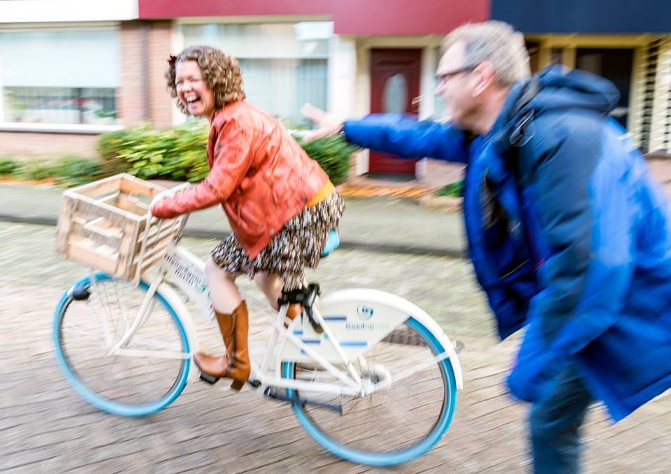 Ngeinfietst's tweet photo. Wie geeft onze fietsambassadeur @pvermeu2 hier een zetje....? #Goedopweg https://t.co/iqulSy5Yev