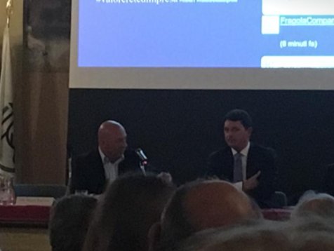 TwTtauri's tweet photo. On. Giuseppe Cangemi "Roma deve essere da traino a tutta l'economia e risolvere i tanti problemi che la città si porta dietro. Ci serve fiducia, che non abbiamo avuto nel rifiutare le Olimpiadi2024" #valoreretedimpresa https://t.co/Y0cJbK5J8W