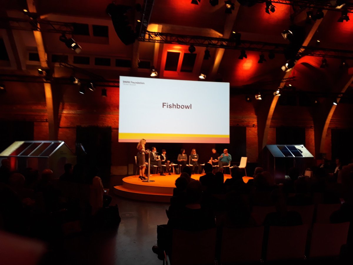 Happening now fishbowl discussion about restoring public trust topic at the #BerlinGlobalForum <a href="/Tarikn/">Nesh-Nash</a>