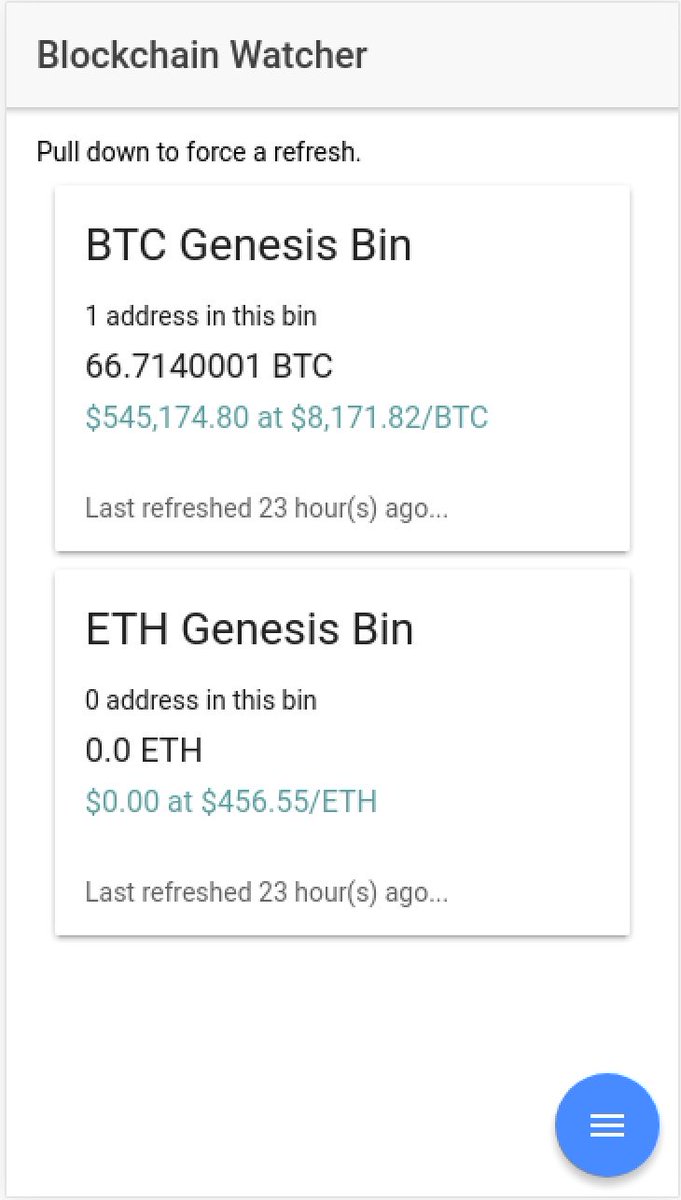 ceosion's tweet photo. Added display currency options (USD, EUR, BTC for now) using @CryptoCompare's awesome API for price data. https://t.co/evVnvmXzLL #BlockchainWatcher #cryptocurrency #bitcoin #mobileapps #ethereum #litecoin https://t.co/7OeYdmvKAm