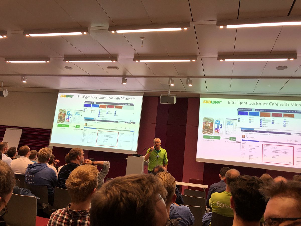 Chris_Mainka's tweet image. #d365hack intelligent customer care  presentation