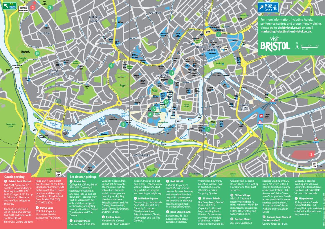 VisitWestUK's tweet photo. Bringing a coach group to Bristol this Christmas? Your drivers need this info (please RT if possible): https://t.co/MeUFBAYudU #merrybristmas https://t.co/6gfQKURRQN
