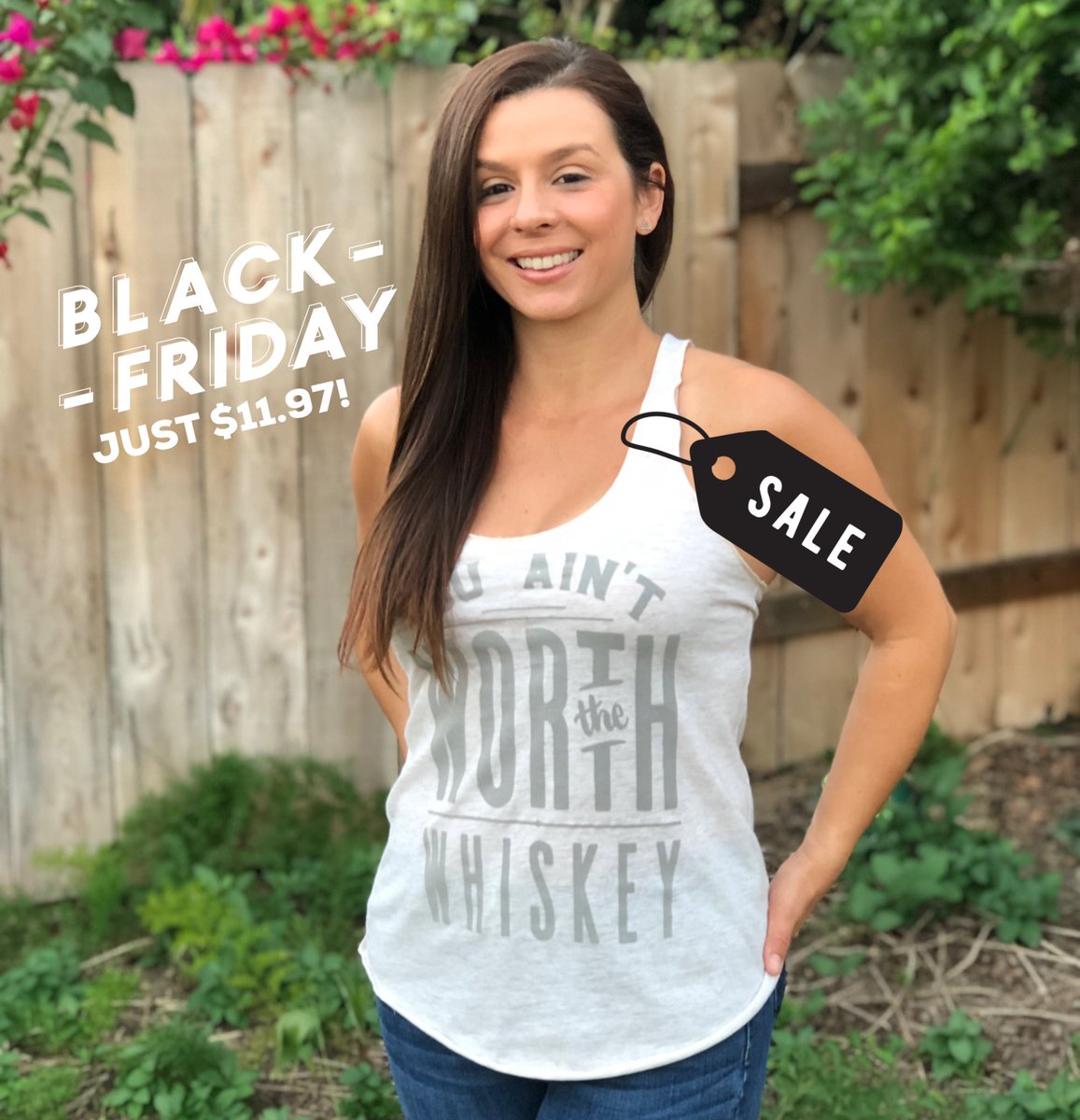 Our sale is going on all weekend! Tanks and tees just $11.97 after coupon code “shopsmall” 😄 Shop now at tumbleroot.com!