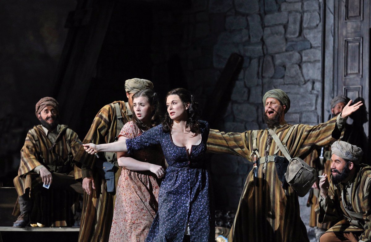 MatthewShilvock's tweet photo. Happy opening of #MarcoTutino La Ciociara at @teatro_lirico tonight starring Anna Caterina Antonacci, conducted by @giuseppefinzi and directed by @FZambello and Laurie Feldman. Very excited that this @sfopera new work is opening in Europe! https://t.co/YvnfP18NmA