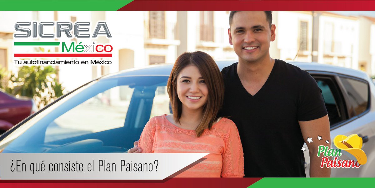 SicreaMx's tweet photo. Desde Estados Unidos te integras al programa con un contrato de #autofinanciamiento a tu nombre, para adquirir el vehículo de tu preferencia, y deberás designar a un familiar en México mayor de 18 años para que reciba el automóvil. https://t.co/l9OaO31CSg