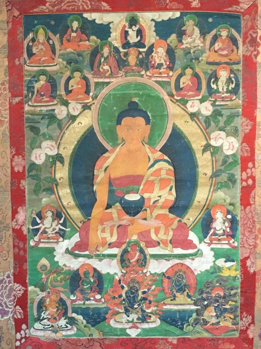 AnsasPapillon's tweet photo. En vente demain: dés 14:30, un ensemble de Thangka du Tibet ainsi qu’un Amitayus en bronze (fin XVe - début XVIe siècle) seront mis en vente par l’étude Ruellan à Vannes. #AsianArts #TibetArts #Thangka #Amitayus #AuctionUpdate #Bronze #Timetobid #BidTomorrow https://t.co/fNzzzB3JXW