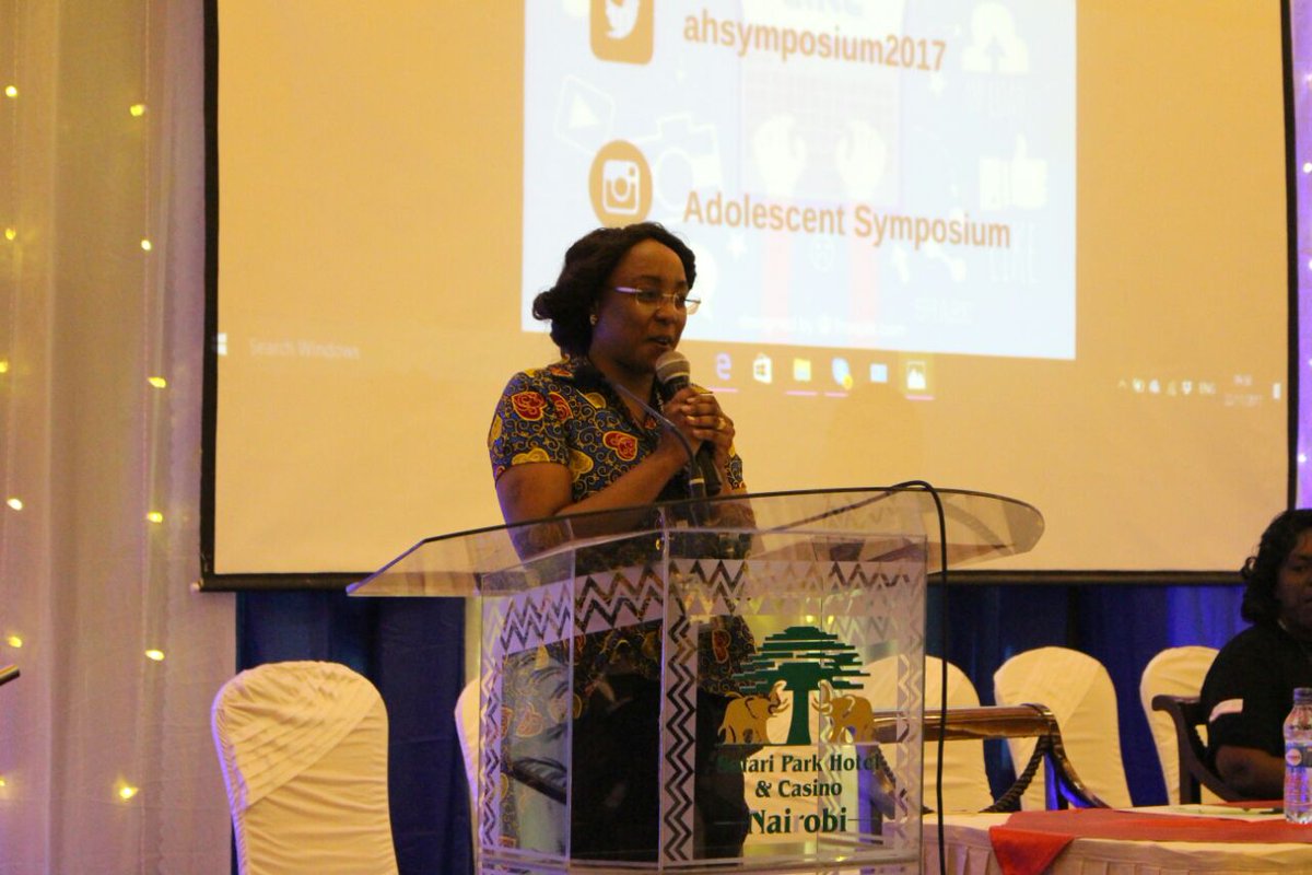 janekithuka's tweet photo. Dr.  Christine Wambugu,  Manager Adol Health, MOH thanks all partners who supported the 2nd Kenya Adolescent Health Symposium #vijana4life #AHSymposium2017 @MurageLucy @wakihianyu @Alex_Mwakideu @austine_were @Chris_Wanyoike @JKKungu @PSKenya1 @LVCTKe @CSA_Kenya @EritechEnt https://t.co/znNCCZLq74