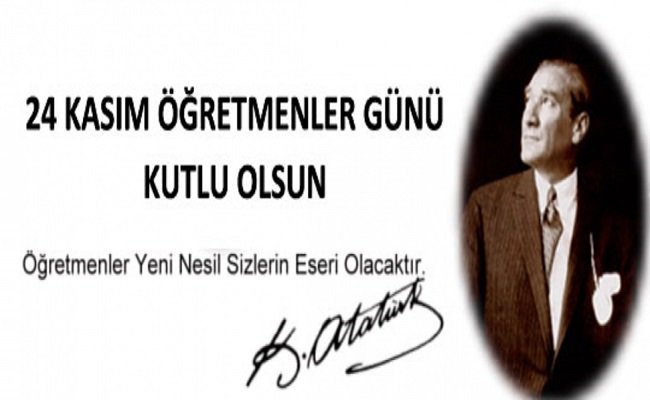 ieeeyussp's tweet photo. Öğretmenler yeni nesil sizlerin eseri olacaktır! - M.Kemal ATATÜRK
Bütün öğretmenlerimizin Öğretmenler Günü kutlu olsun! https://t.co/Q2m1ovcCaO