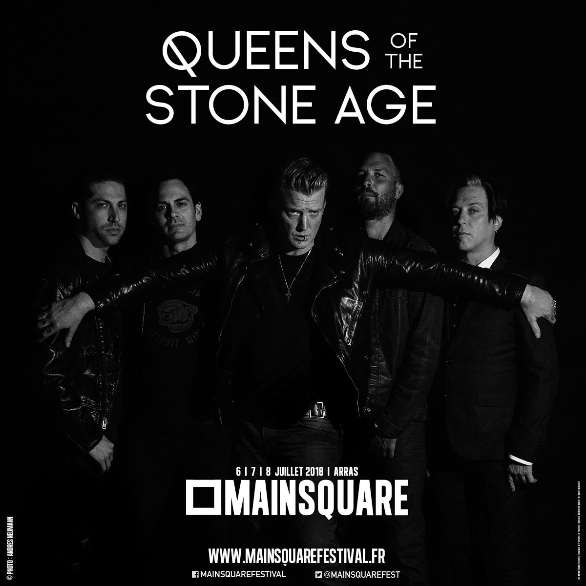 SDMRecords's tweet photo. Un nouveau nom pour le @MainSquareFest .

Après Dépêche Mode, c’est au tour de @qotsa de rejoindre la programmation du festival. #Arras https://t.co/ry0rrvYSjD