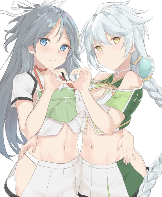 今度うちに来た雲龍と葛城
#艦これ 