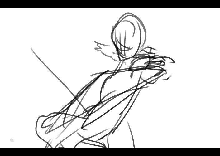 #このタグを見た人はラフ画とその完成絵を見せる 