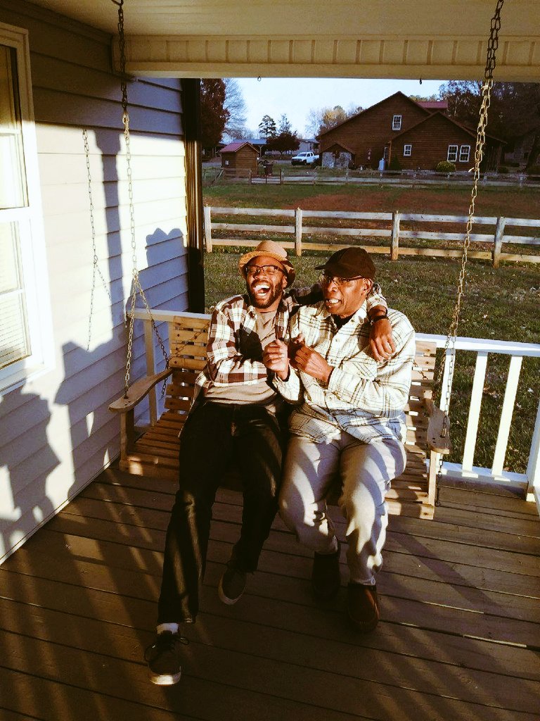 MambaSmith34's tweet image. As most of you know I&apos;m adopted and yesterday was the first time I got to spend any holiday with my birth family, I haven&apos;t seen my Gramps in 15yrs. But you couldn&apos;t ever tell 😂... #FOE