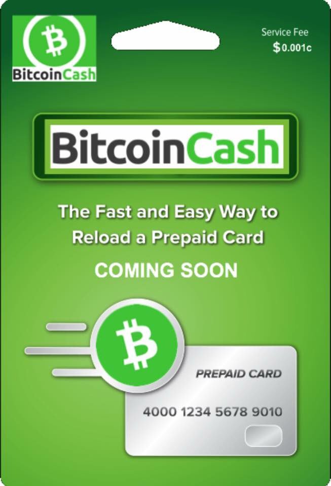BitcoinCashAus's tweet photo. BitcoinCash prepaid card on the horizon 💚 #BitcoinCash fast, easy peer-to-peer electronic money #bitcoin #cash https://t.co/WzSEVtVWWU