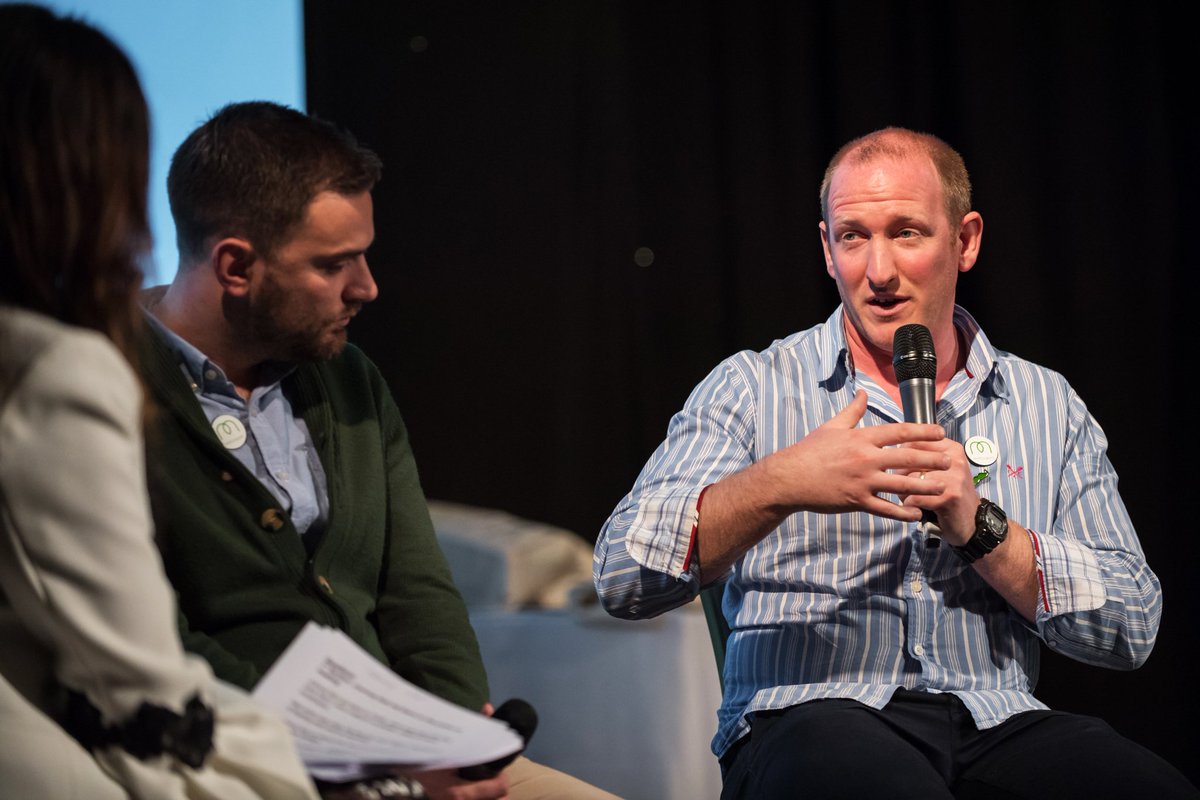 MHFAEngland's tweet photo. A really special moment at our #10YearsofMHFA event was being joined by @MrJonnyBenjamin and @neillaybourn who shared their moving story with us, spreading the message that talking about #MentalHealth can have a real impact. Thank you both for joining us! https://t.co/IGflBBzd0W