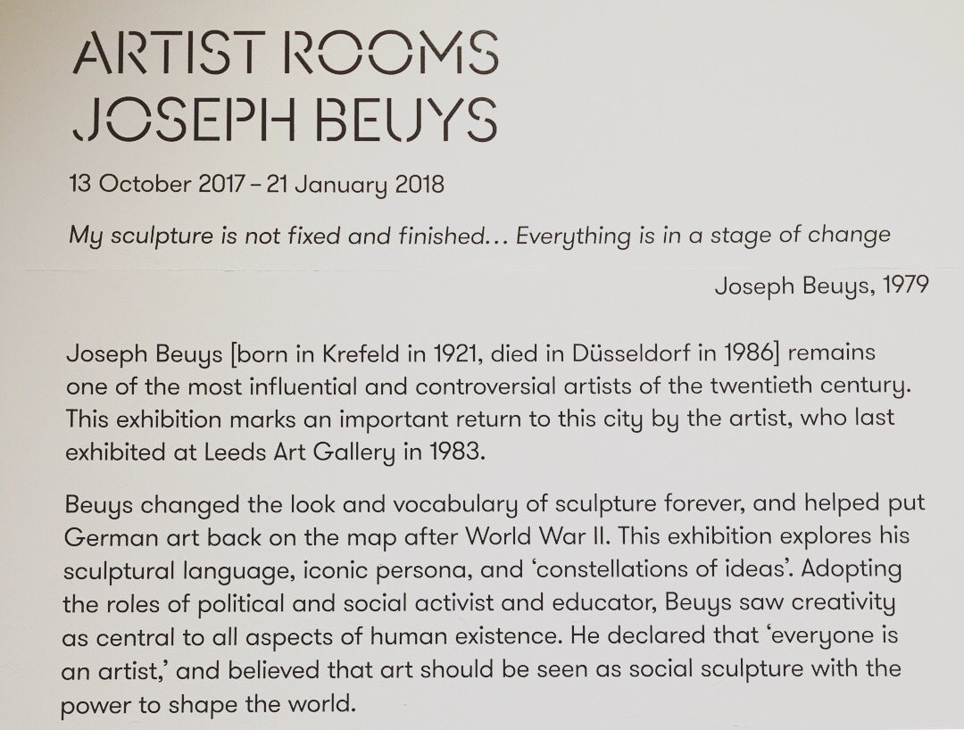 MPopova93's tweet photo. Had an amazing week collaborating with the students of @LeedsMusic, creating a performance response to the work of Joseph Beuys. Big thank you to Gerry Turvey for having me on this wonderful project! 💖 https://t.co/boqWWrJYm3